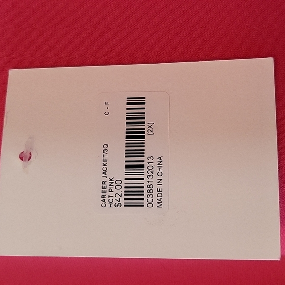 NWT Hot Pink Blazer - Picture 3 of 5